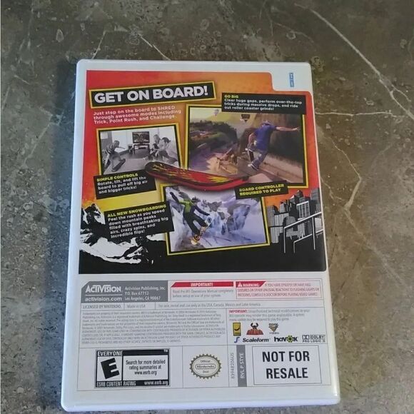 Tony Hawk Shred Big Air for Wii - Picture 2 of 3